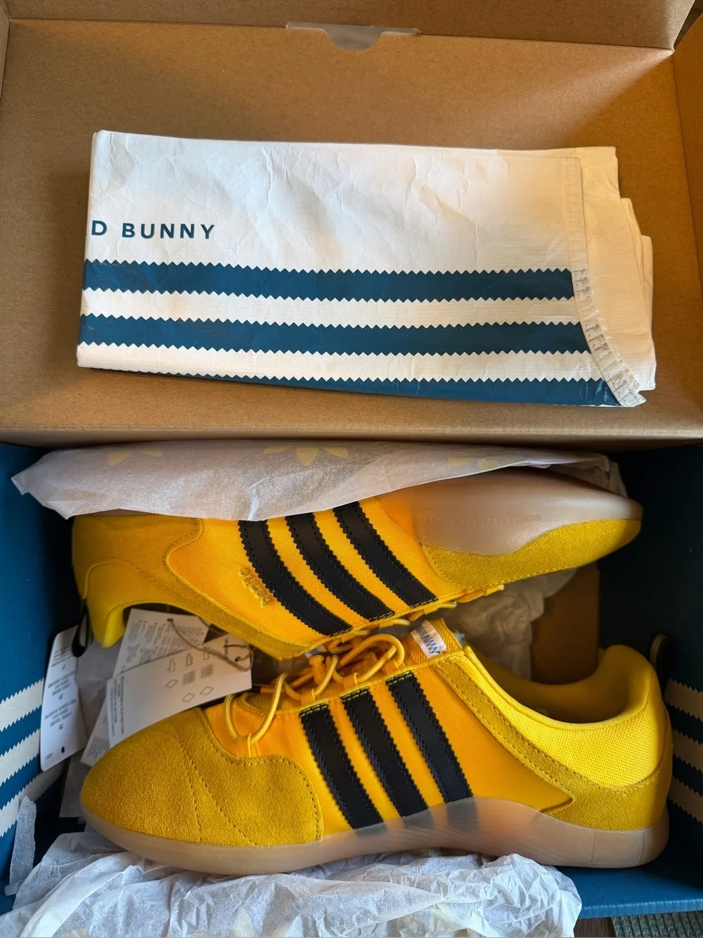 Adidas Ballerina Bad Bunny Bold Gold